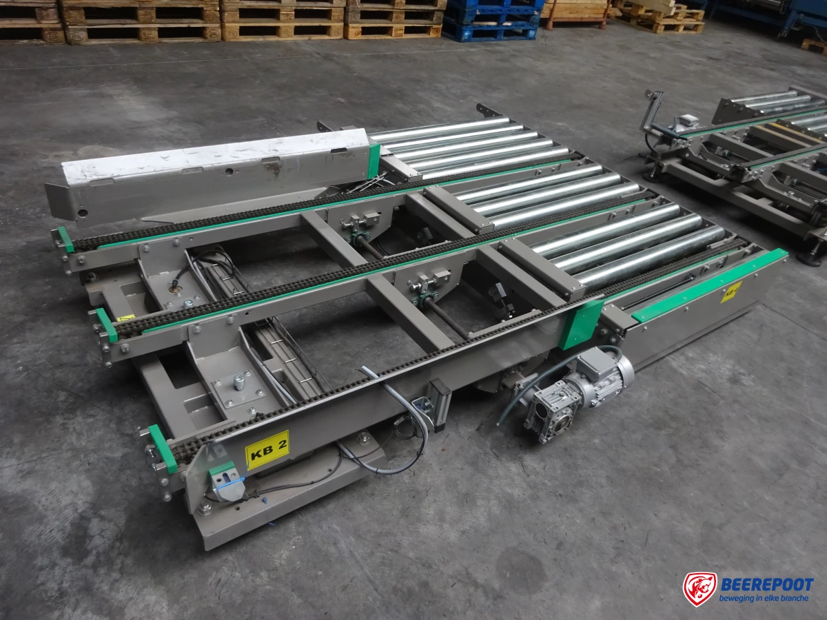 Rollenbaan-/kettingbaanwissels